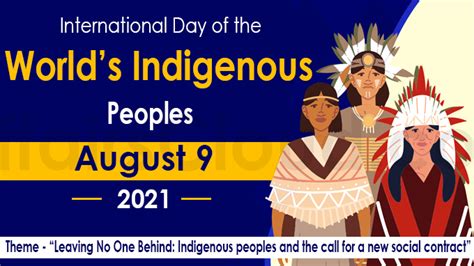 world indigenous peoples day 2021